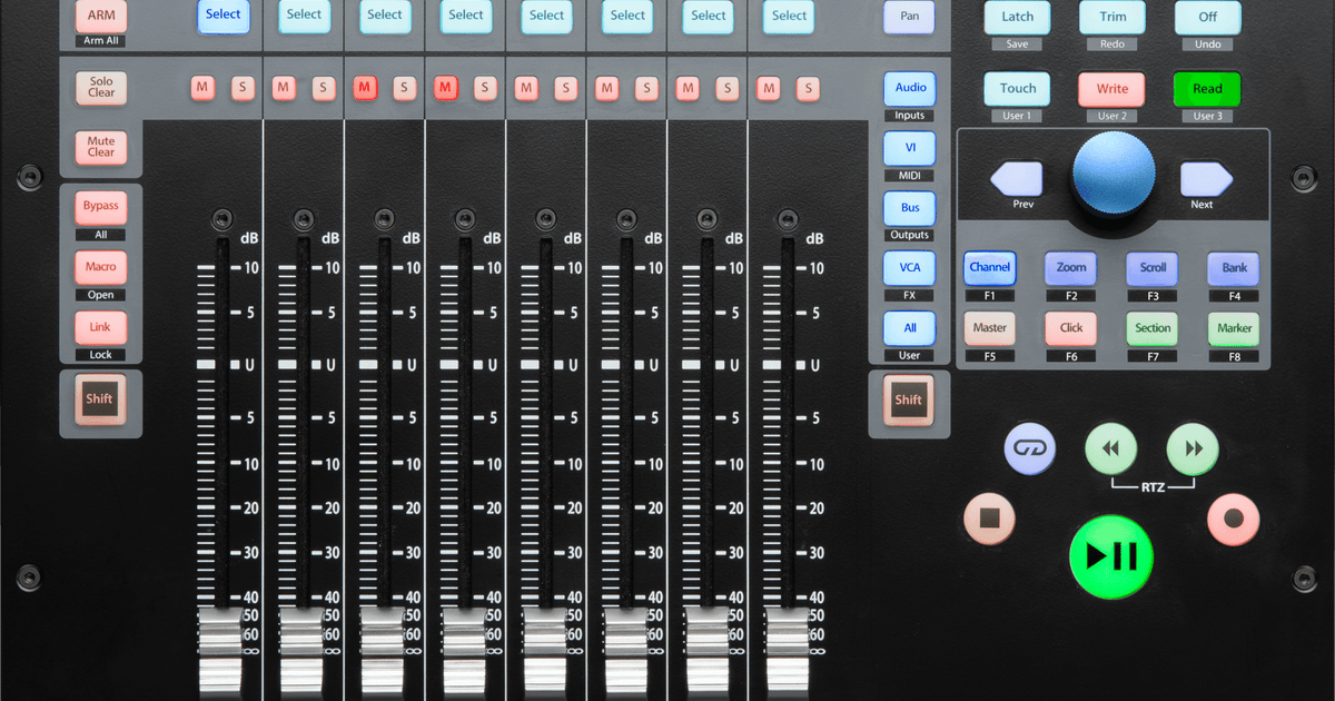 FaderPort® 8 DAW Controller – PreSonus
