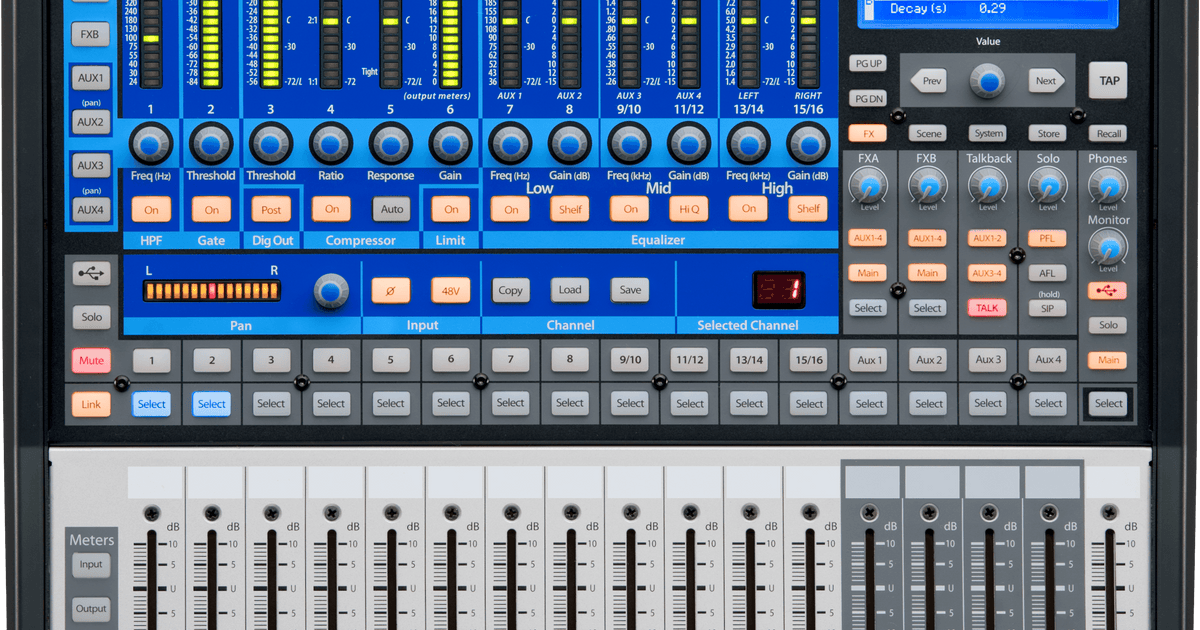 Presonus Studio Live 16.0.2 デジタルミキサー StudioLive® 16.0.2 – PreSonus