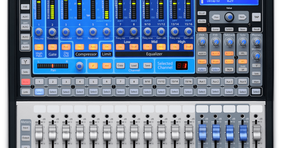 Presonus Studio Live 16.0.2 デジタルミキサー StudioLive® 16.0.2 – PreSonus