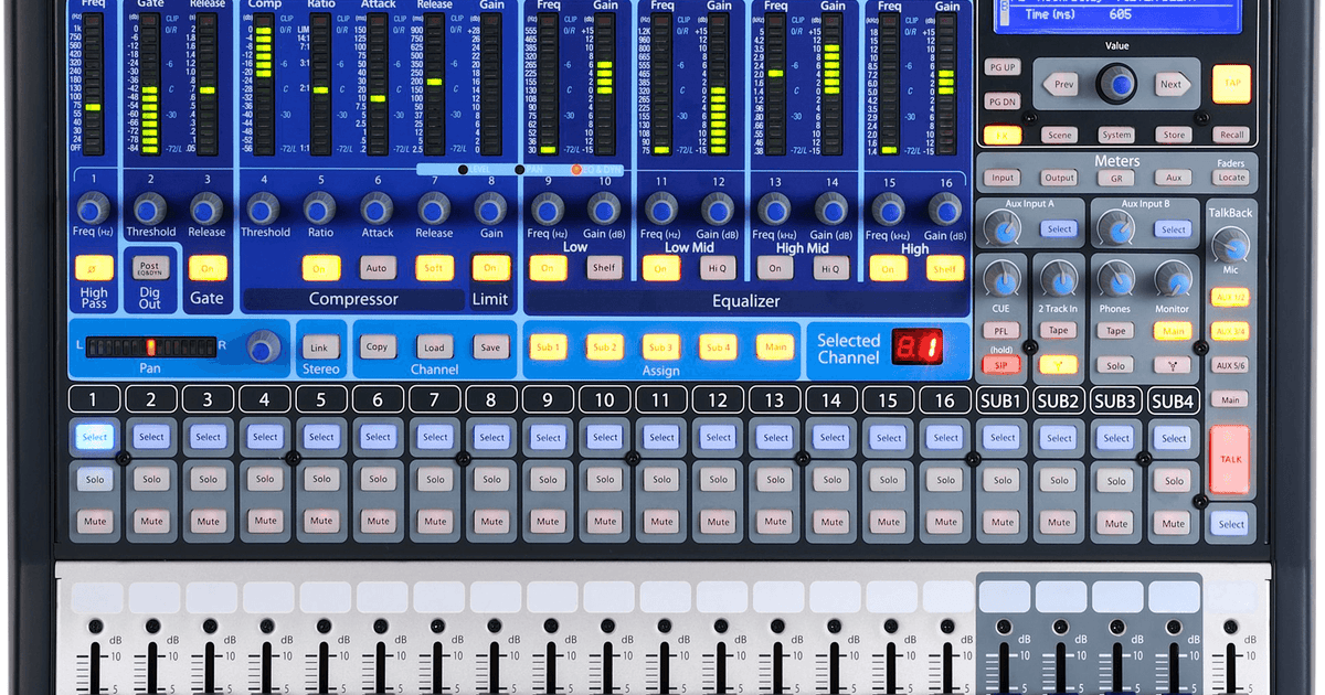 PreSonus StudioLive 16.4.2 デジタルミキサー(訳あり） StudioLive® 16.4.2 – PreSonus