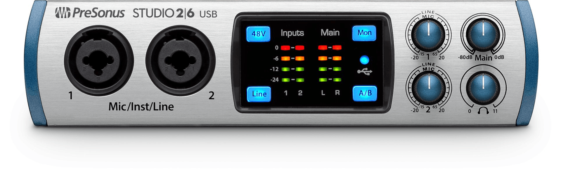DTM・DAW Presonus STUDIO 26c Presonus STUDIO 26C- 2x4 USB Type-C Audio/MIDI Interface